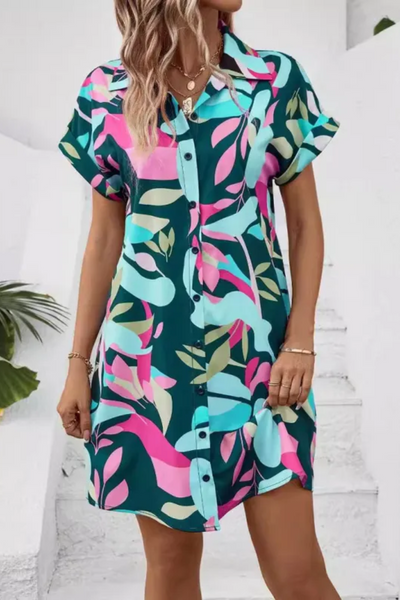 Chloé | Robe Chemise Fleurie Femme