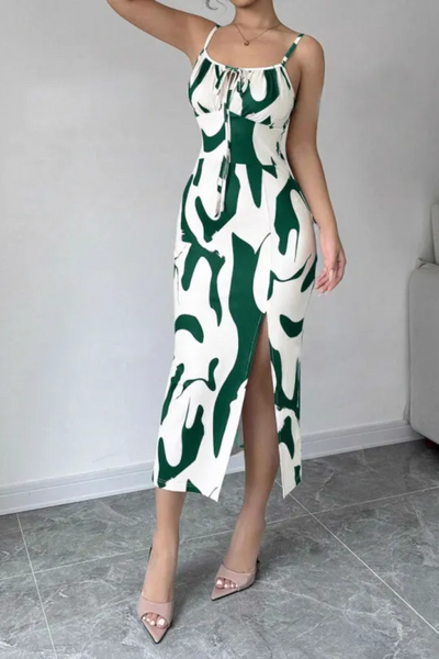 Anaïs | Robe Longue Imprimée Femme