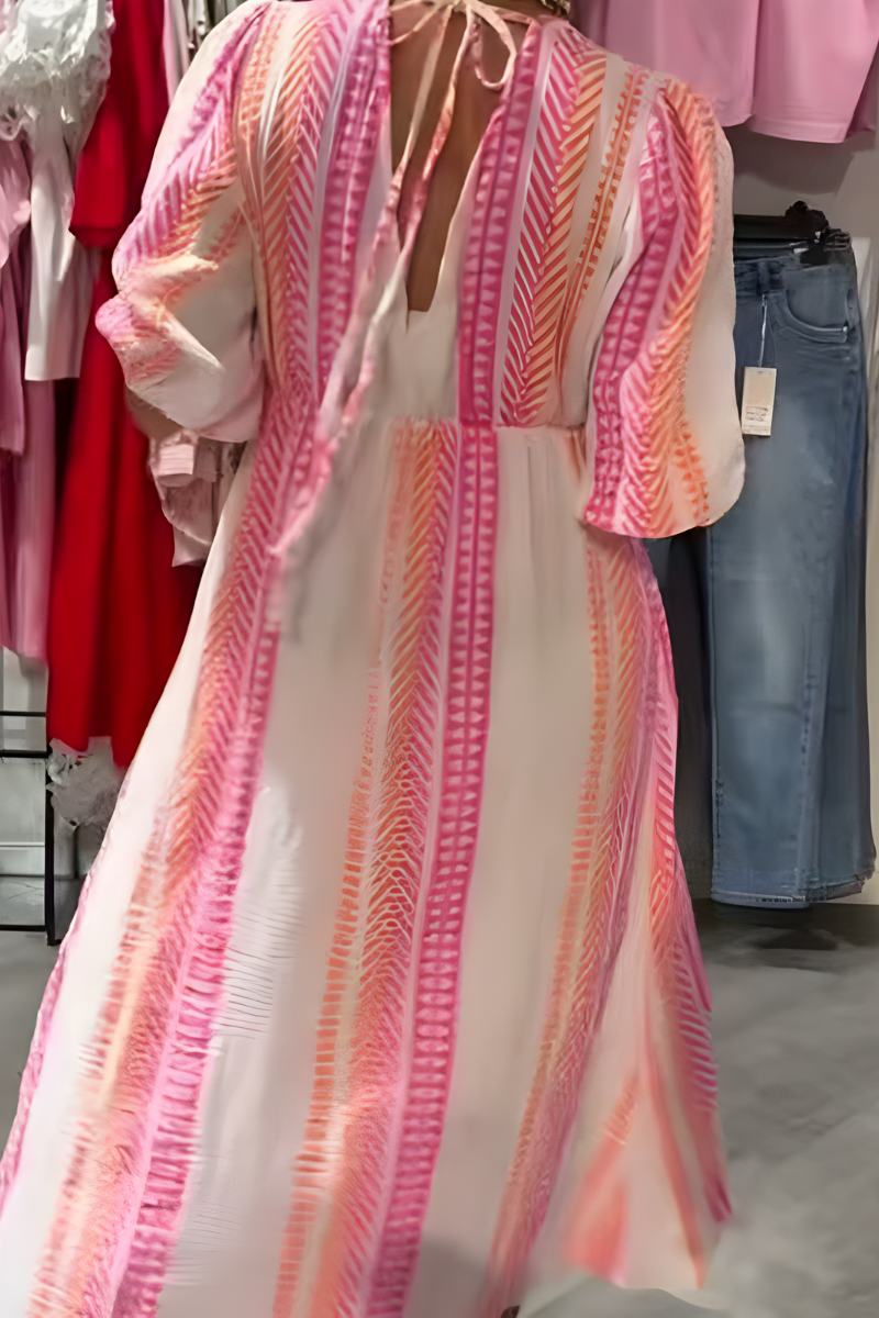 Anna | Robe d'été en lin aérée