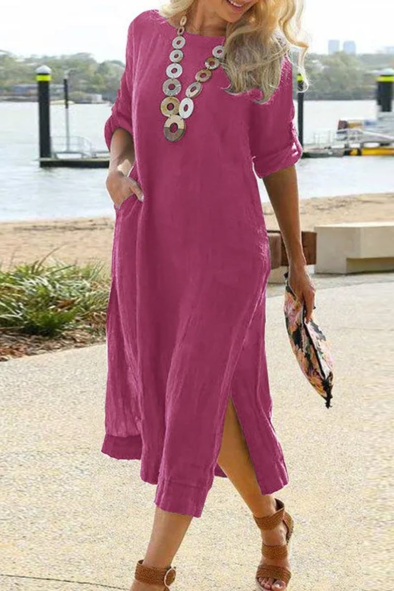 Clara | Robe Chemise Longue Femme