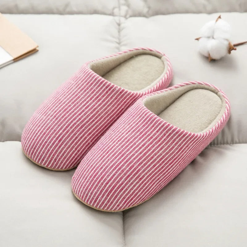 Chaussons Ouverts Douillets d'Intérieur