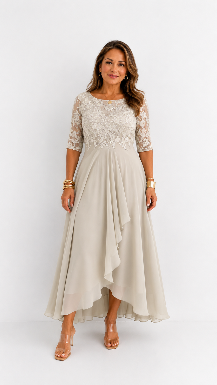 Robe Eugénie — coupe ajustée du buste