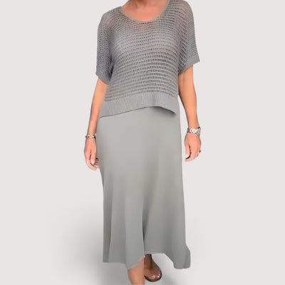 Eleanor | Robe d'été avec haut en tricot