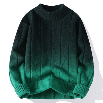 Ferenc - Pull à col Rond en Tricot de Qualité Supérieure
