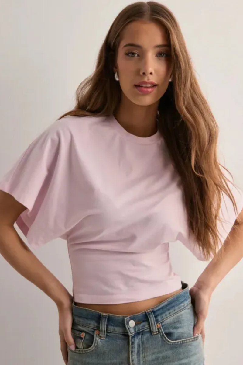 Nora | T-shirt à manches chauve-souris pour femme