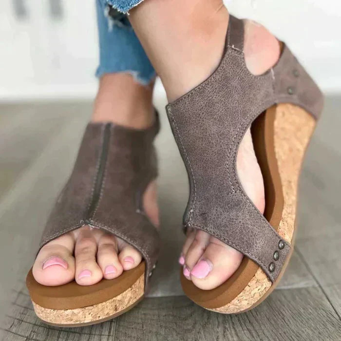 Maeve® | Sandales élégantes et confortables avec talon compensé