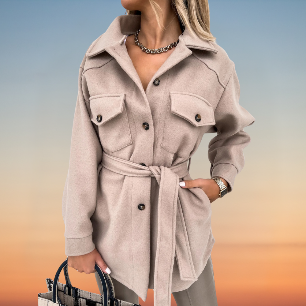 Kristel – Veste Ample En Laine