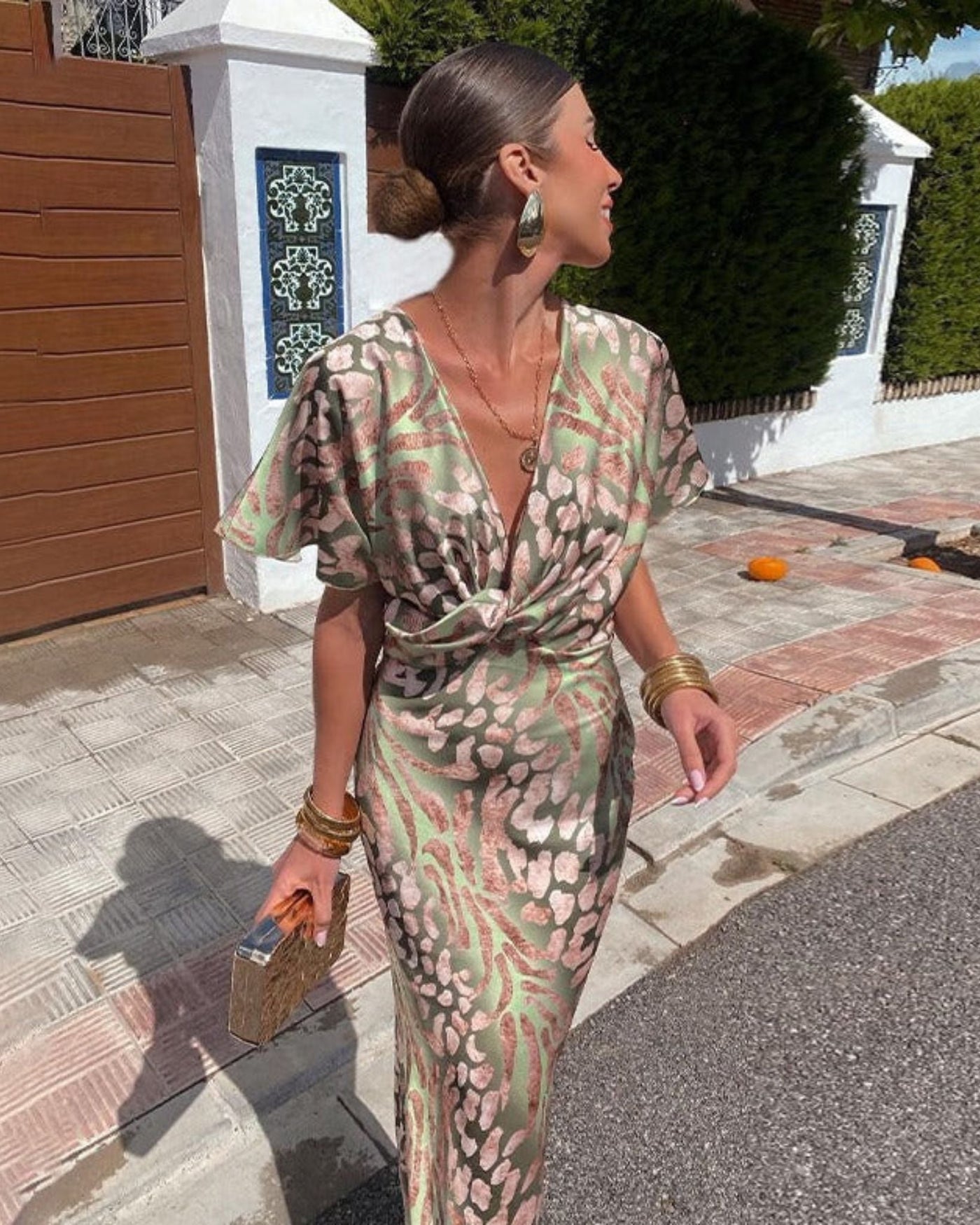 Juliette | Robe Twisted Décolleté V Drapé