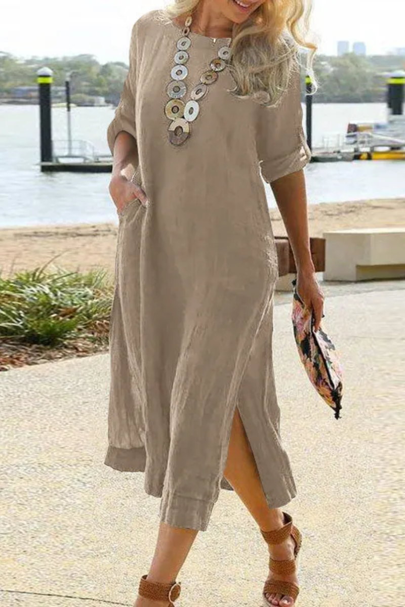 Clara | Robe Chemise Longue Femme