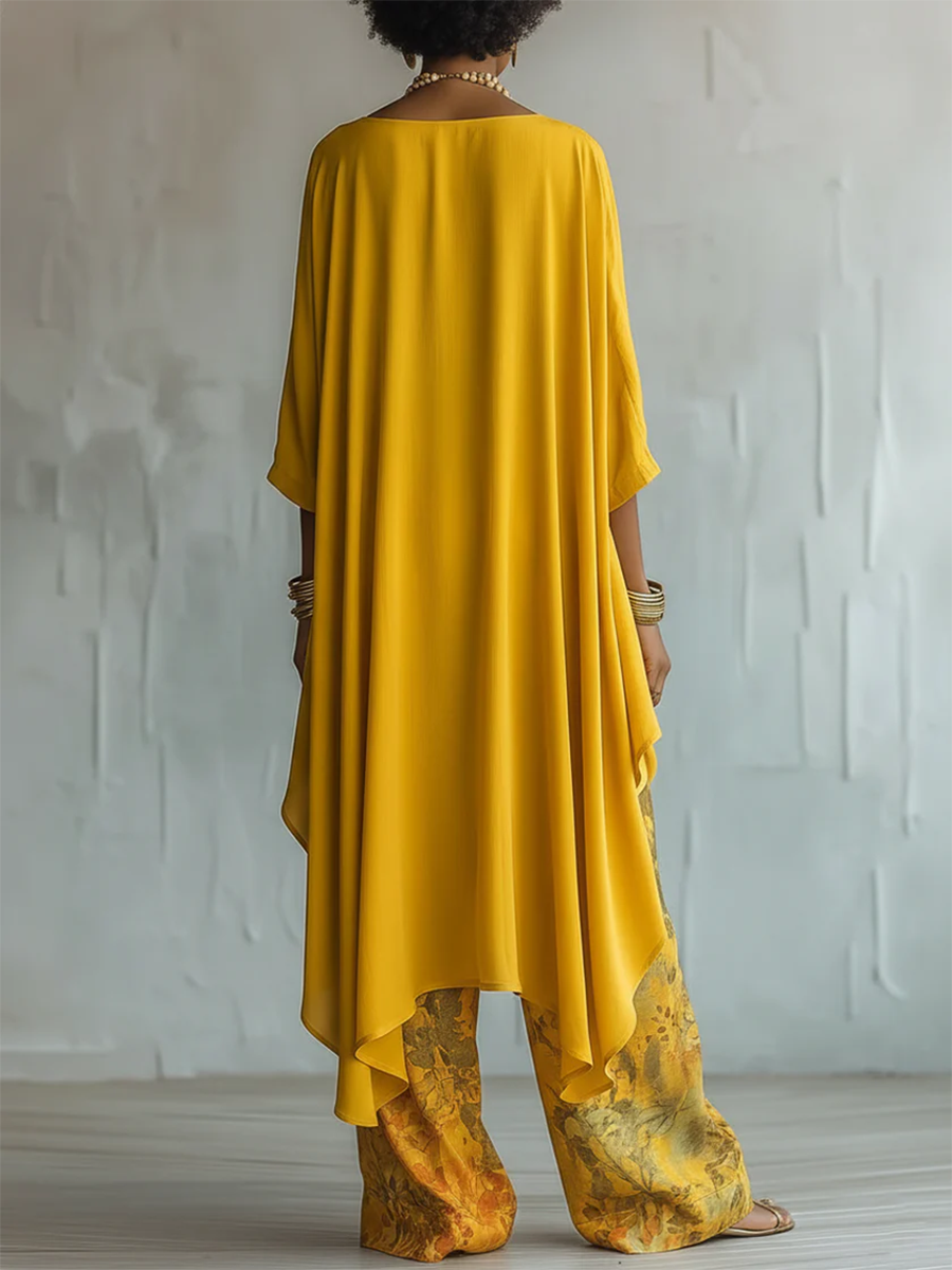 Ensemble Colombe coloris Vert Émeraude — vue d'ensemble silhouette