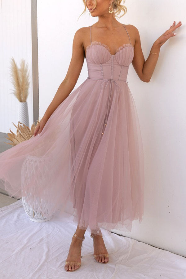 Robe Longue Élégante Bustier - Robe de Cérémonie Fluide