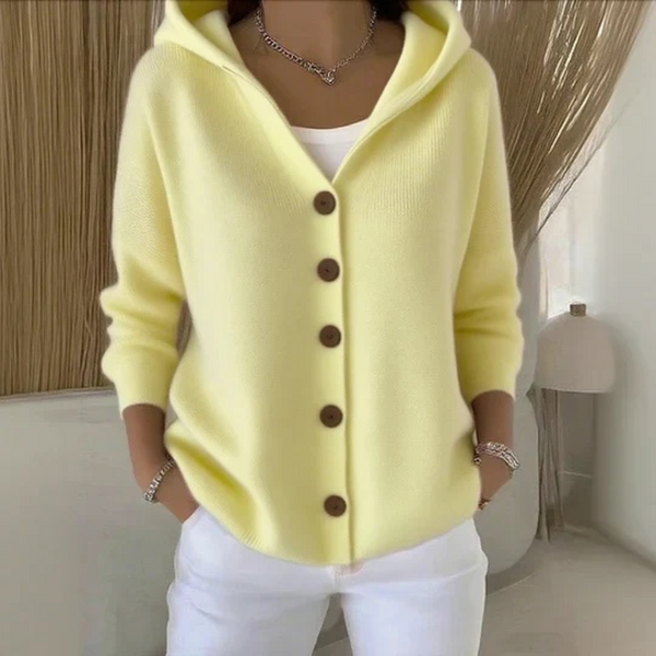 Cárdigan con capucha holgado | Elegancia y comodidad