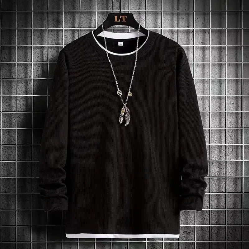 Loran - Sweatshirt Décontracté à Manches Longues