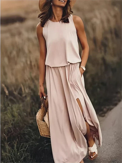 Florentijns – Robe Longue Unie pour Femme