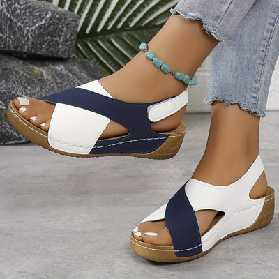Lucrecia® | Sandales orthopédiques en cuir végétalien