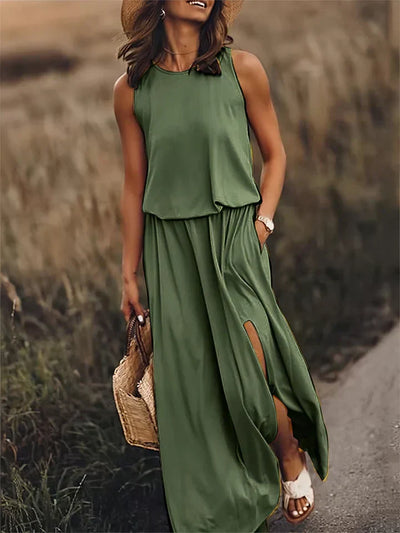 Florentijns – Robe Longue Unie pour Femme