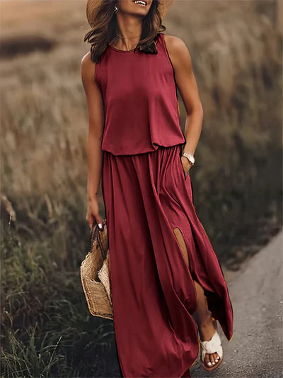 Florentijns – Robe Longue Unie pour Femme
