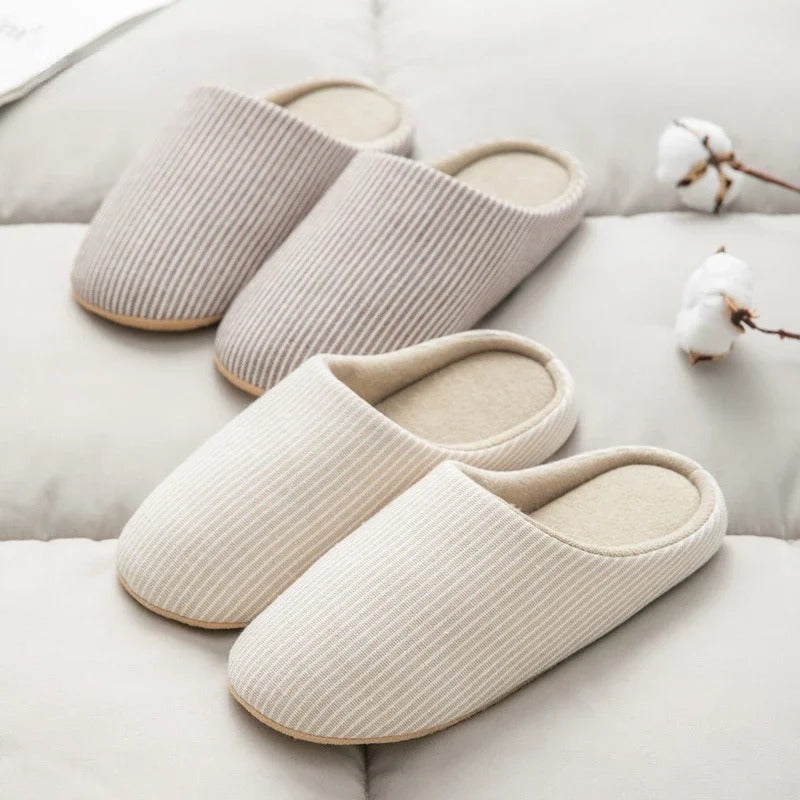 Chaussons Ouverts Douillets d'Intérieur