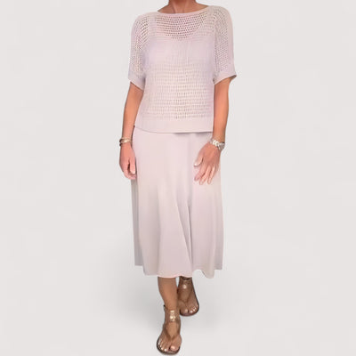 Eleanor | Robe d'été avec haut en tricot