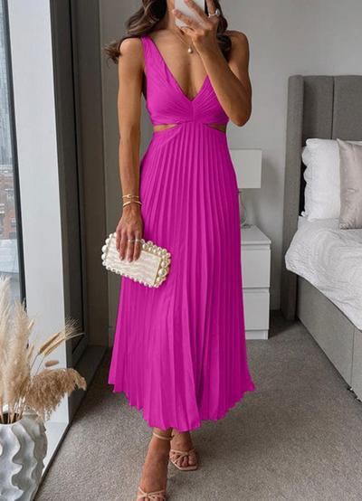 Yolande  | Robe de Soirée Dos Nu Pour Femme | Maxi