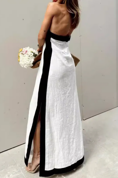 Clémence | Robe Fendue Femme