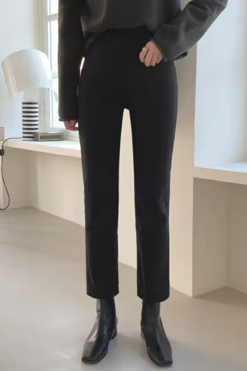 Jinny | Jean droit à haute élasticité pour femme