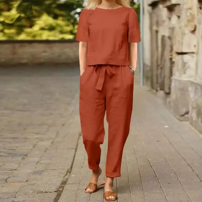 Shi | Ensemble Pantalon Large Femme