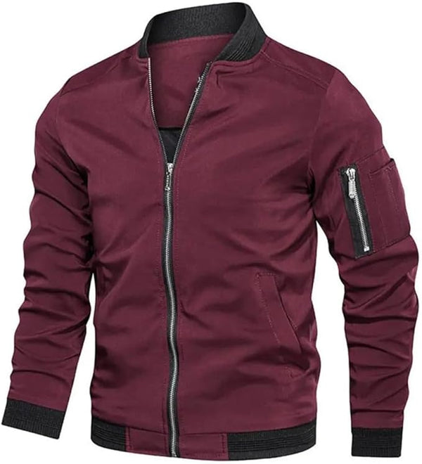 Jules - Veste Bomber Métallisée Élégante