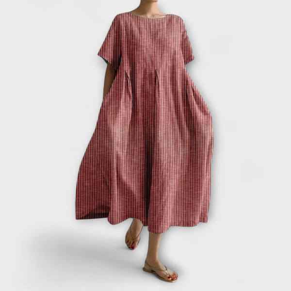 Robe Midi Élégante Yara - Coupe Flatteuse Intemporelle