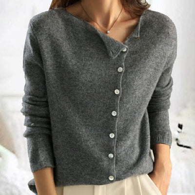 Claire™ | Cardigan classique en maille boutonnée