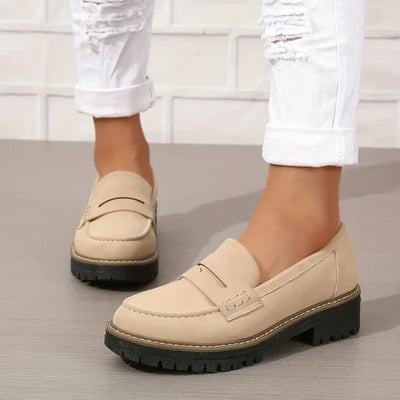 Paris™ | Mocassins en daim de luxe pour femme