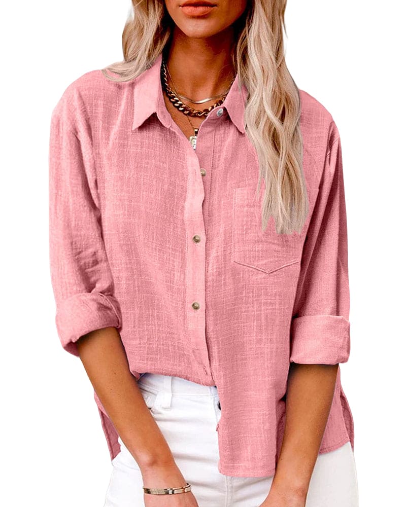 Elisa | Blouse à manches longues pratique et élégante
