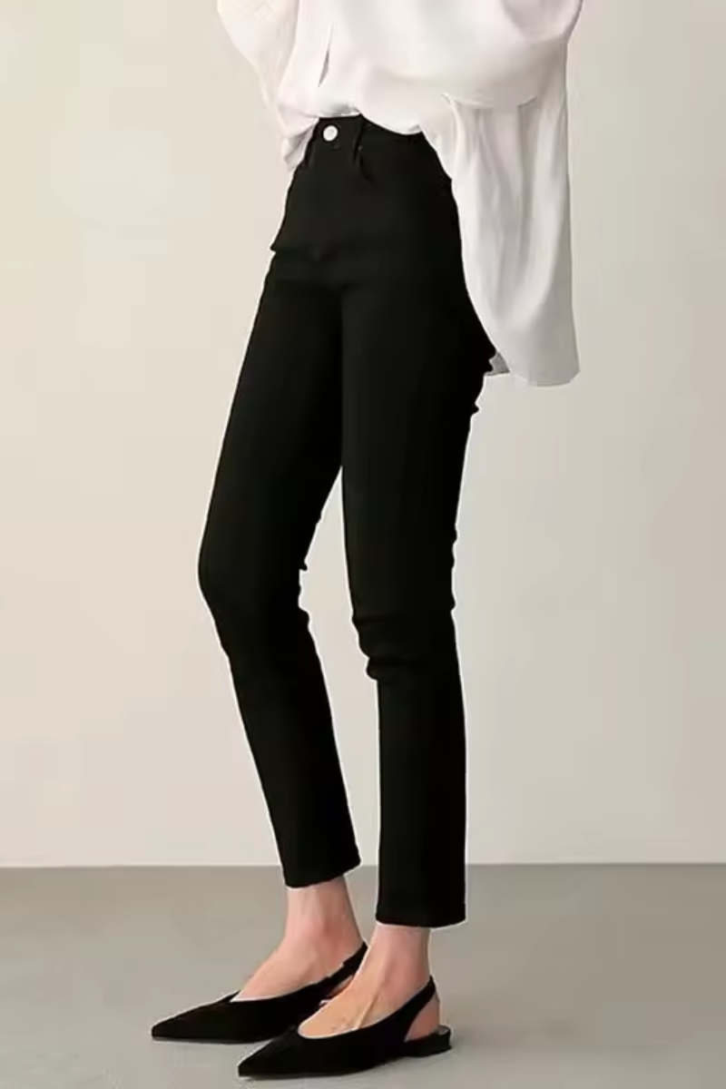 Sienna | Women's Beige Straight Jeans