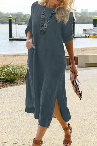 Clara | Robe Chemise Longue Femme