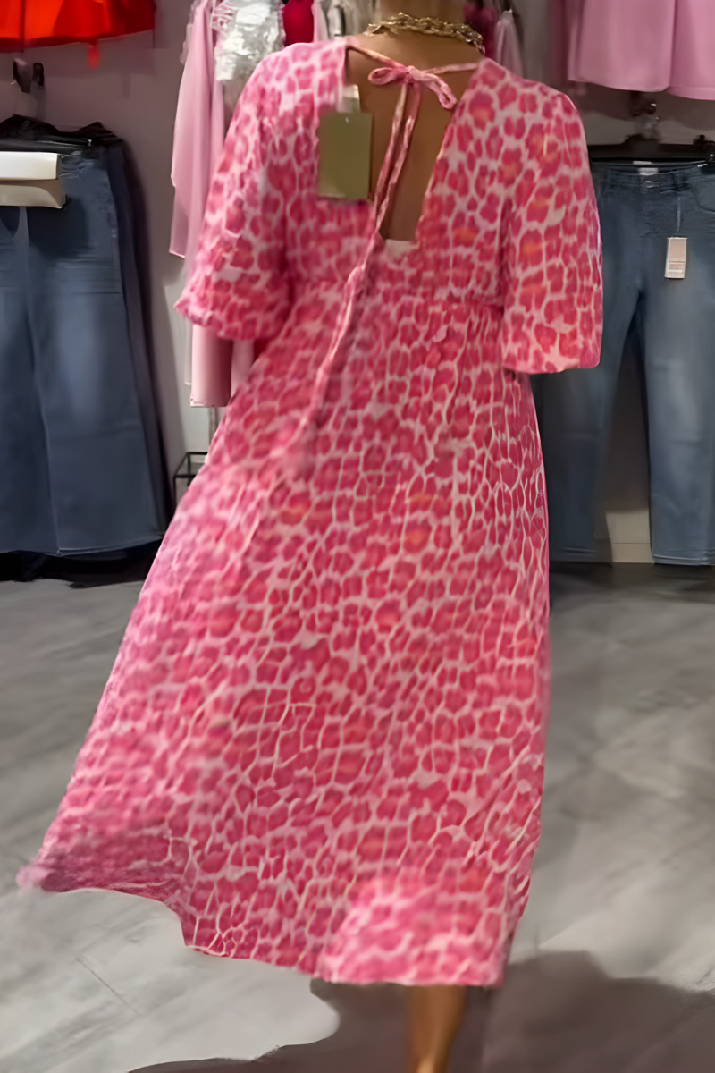 Anna | Robe d'été en lin aérée