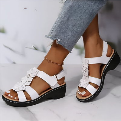 Penelope® | Sandales avec talon compensé, charme rétro et soutien orthopédique