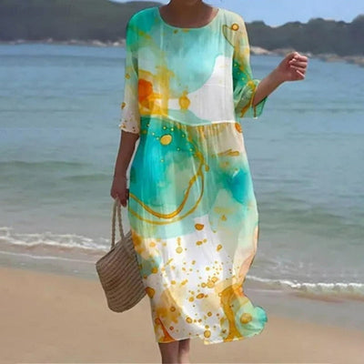 Martha™ | Robe Florale Élégante