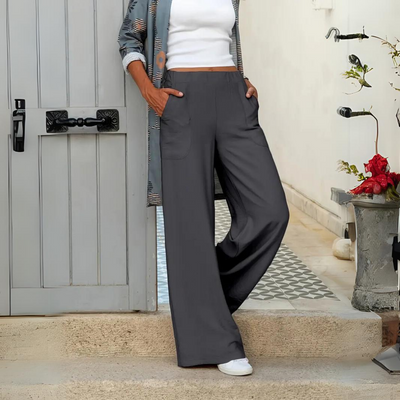Mhareyl | Pantalon de loisirs taille haute pour femme