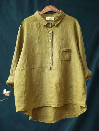 Blouse à manches longues pour femmes