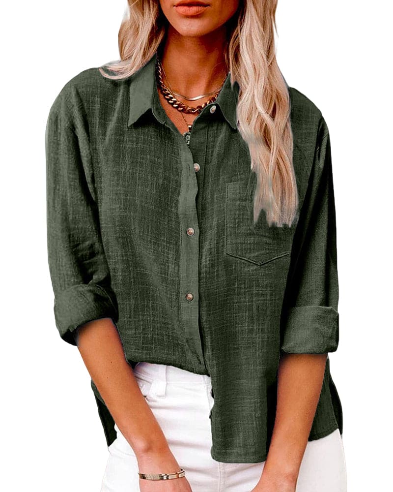 Elisa | Blouse à manches longues pratique et élégante
