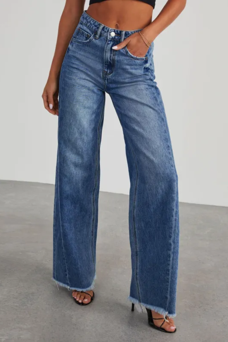 Mila | Jeans taille haute pour femme