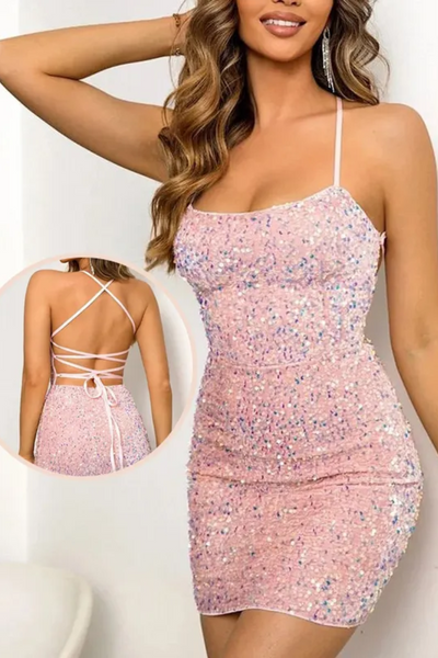 Colette | Robe nuisette à paillettes pour femme