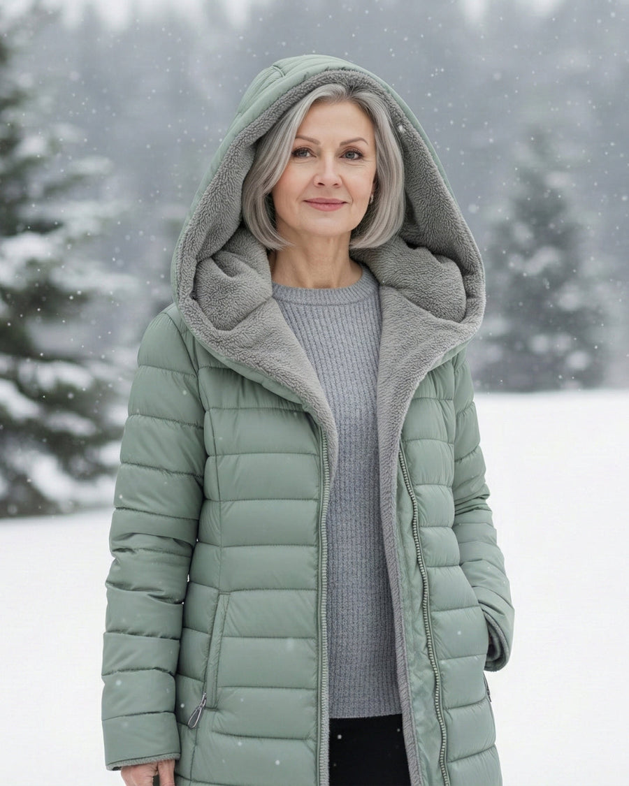 Casaco Comprido Acolchoado — Warmth & Style