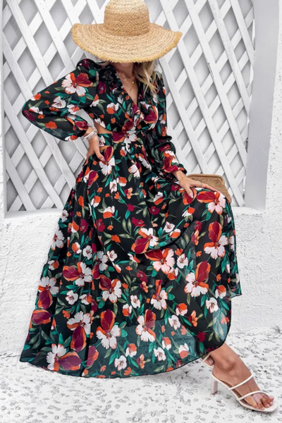 Juliette | Robe Longue Fleurie Femme