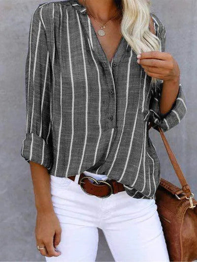 Ariel | Blouse rayée élégante pour femmes