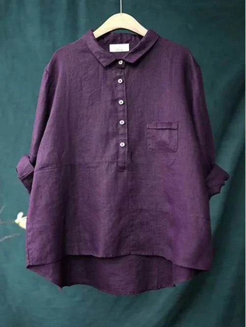 Blouse à manches longues pour femmes