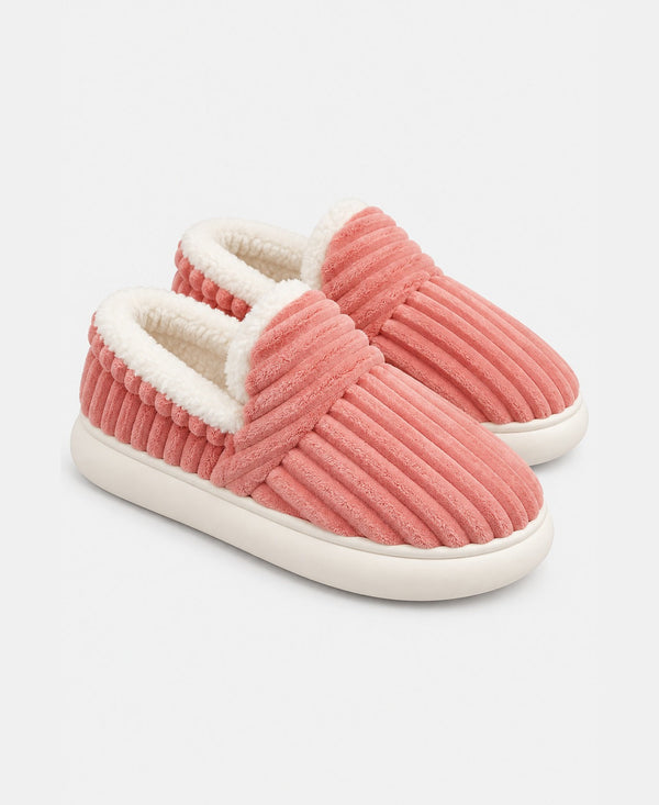 Pantufas Mules Aconchegantes com Cano Estofado
