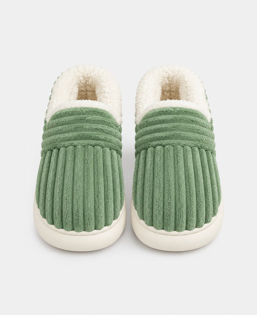 Chaussons mules douillets — intérieur douillet