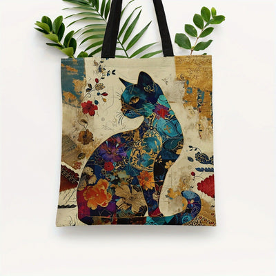 Feline - Sac Fourre-tout Imprimé Chat Grande Capacité