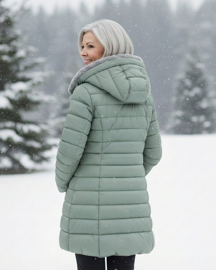 Casaco Comprido Acolchoado — Warmth & Style